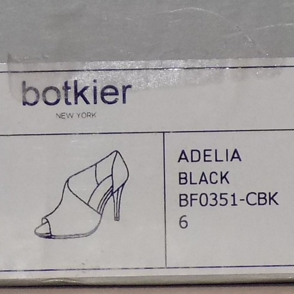 Botkier Adelia d'orsay style leather sandal US6 - Picture 13 of 13